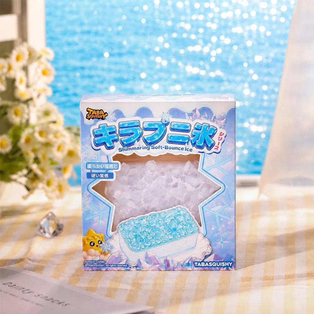 Crunchy Lavender Ice Crystal Cake TABA Squishy — photo 2