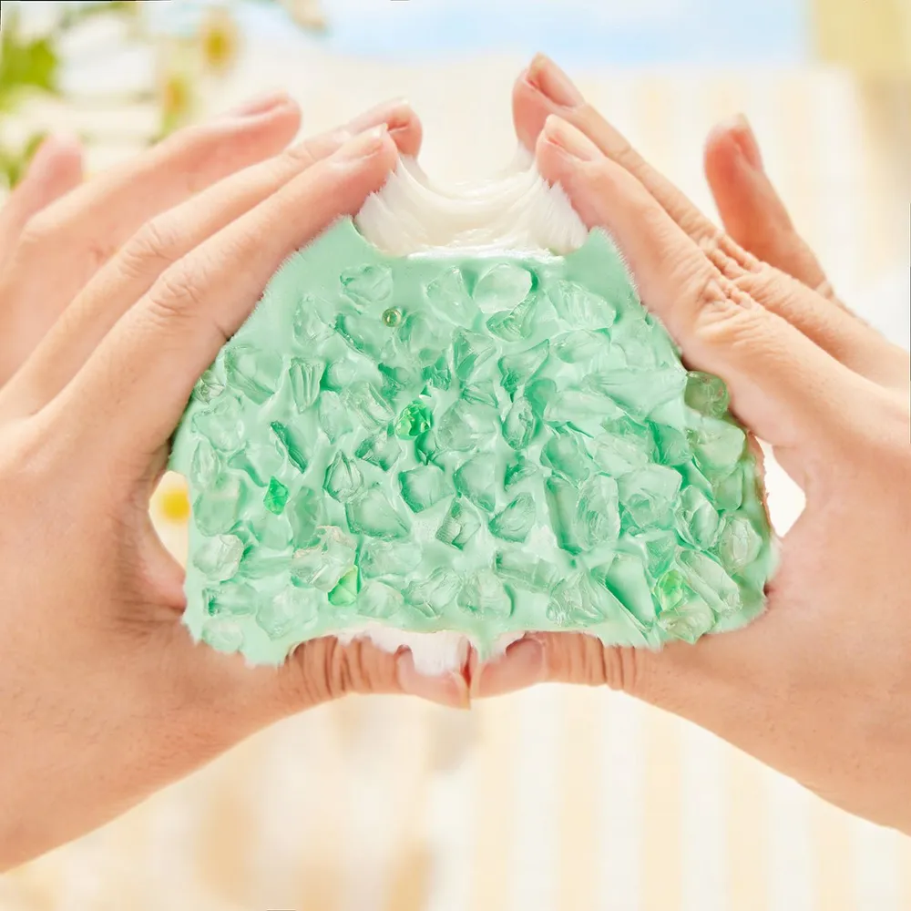 Crunchy Mint Ice Crystal Cake TABA Squishy — photo 5