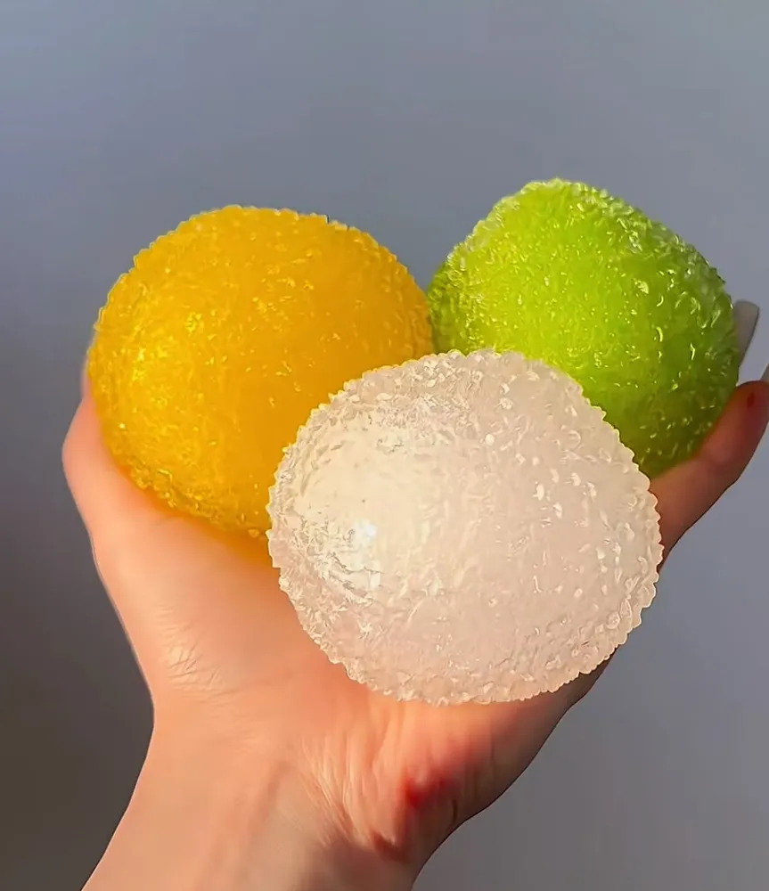 Crystal Slushy Ball (Zero bounce-back) Squish Fidget Toy