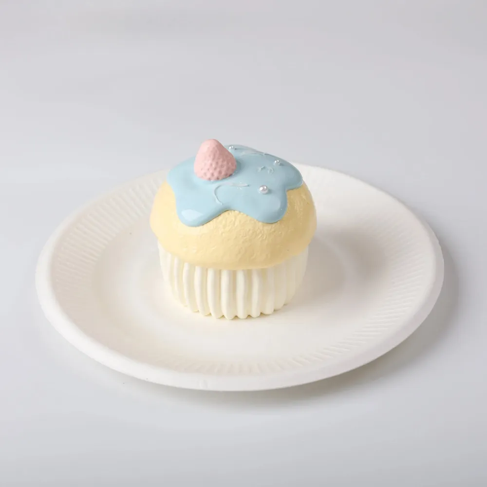 【CT014】Blue Cupcake Squishy Toy — photo 2