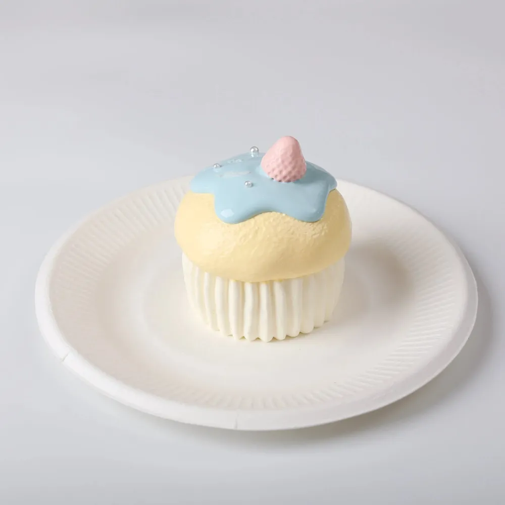 【CT014】Blue Cupcake Squishy Toy — photo 4