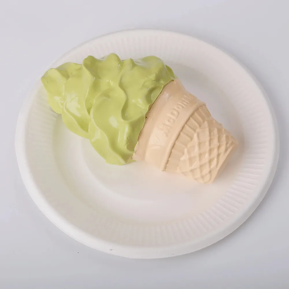 【CT018】Matcha Ice Cream Cone Squishy Toy — photo 2