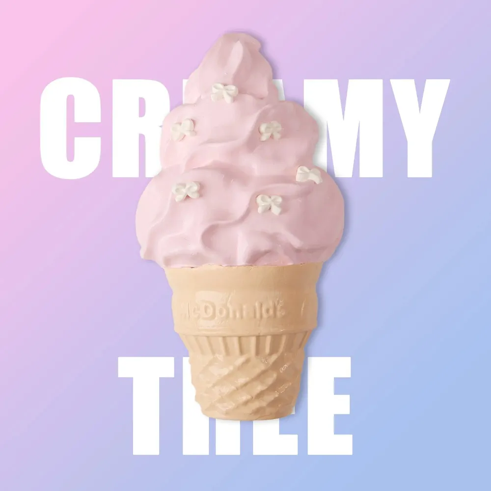 【CT019】Strawberry Ice Cream Cone Squishy Toy