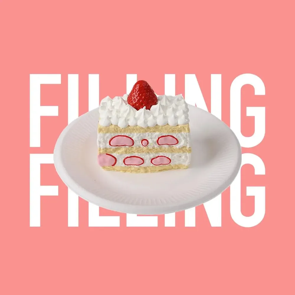 【CT021】Strawberry Filled Cake Squishy Toy