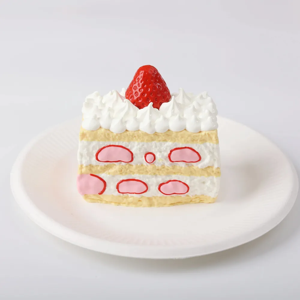 【CT021】Strawberry Filled Cake Squishy Toy — photo 2