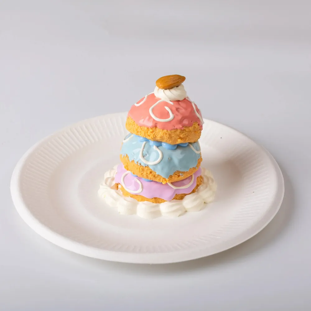 【CT027】Budapest Cream Puff Squishy Toy — photo 2