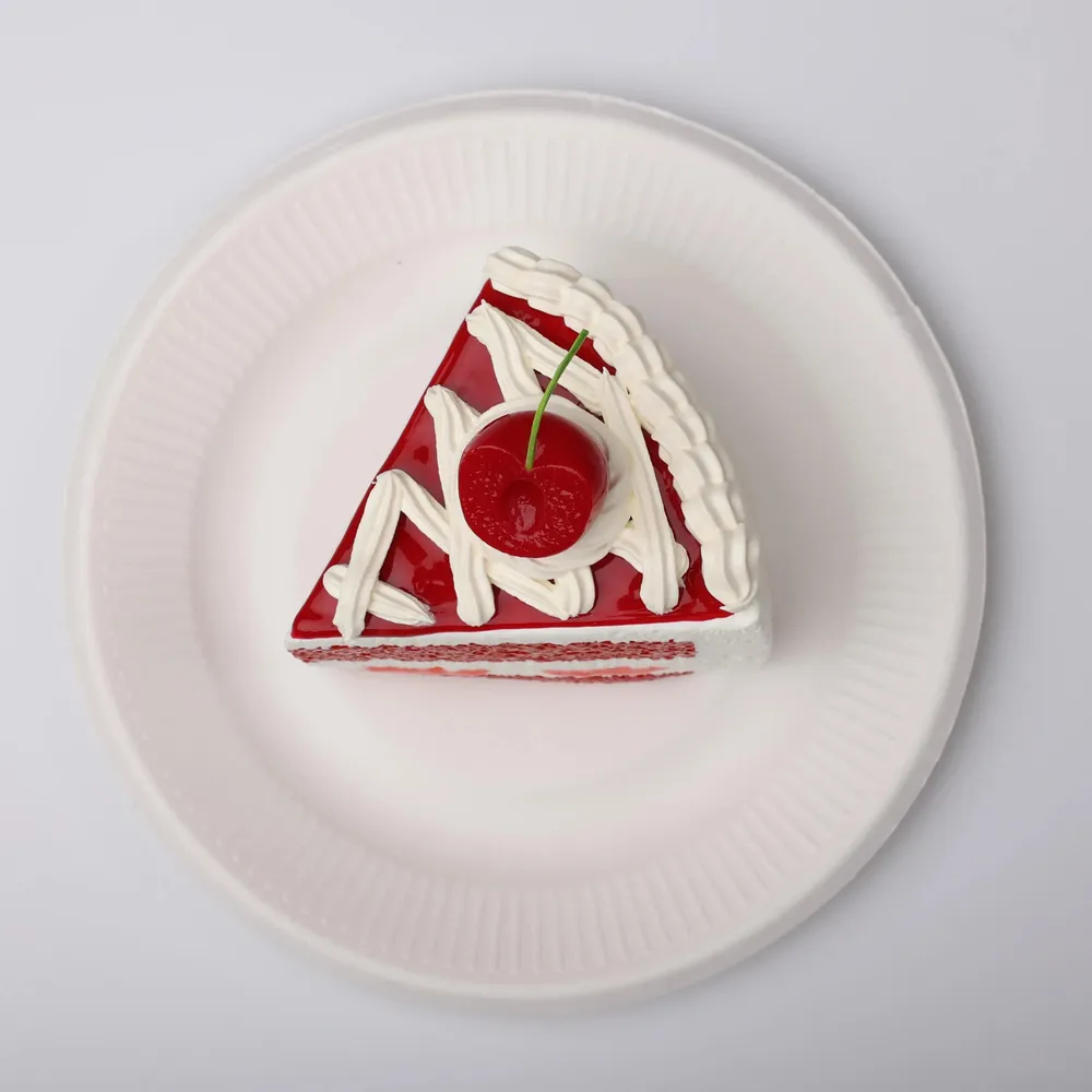 【CT066】Cherry Red Berry Slice Cake Squishy Toy — photo 4