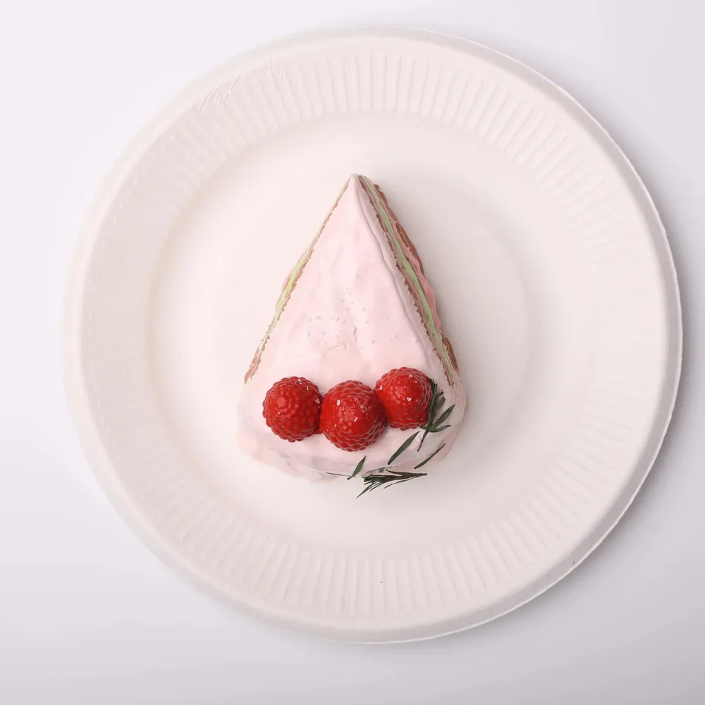 【CT099】Raspberry Cake Slice Squishy Toy — photo 3