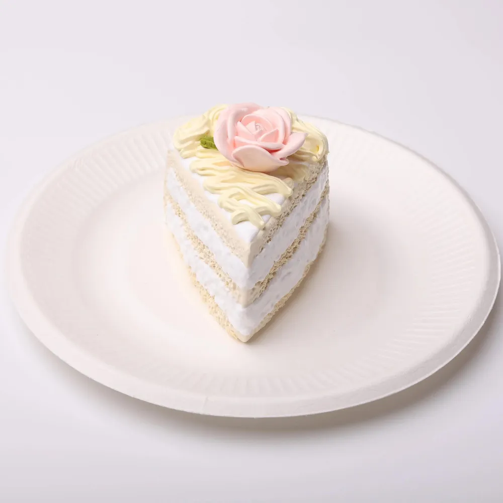 【CT101】Rose White Chocolate Cake Slice Squishy Toy — photo 2