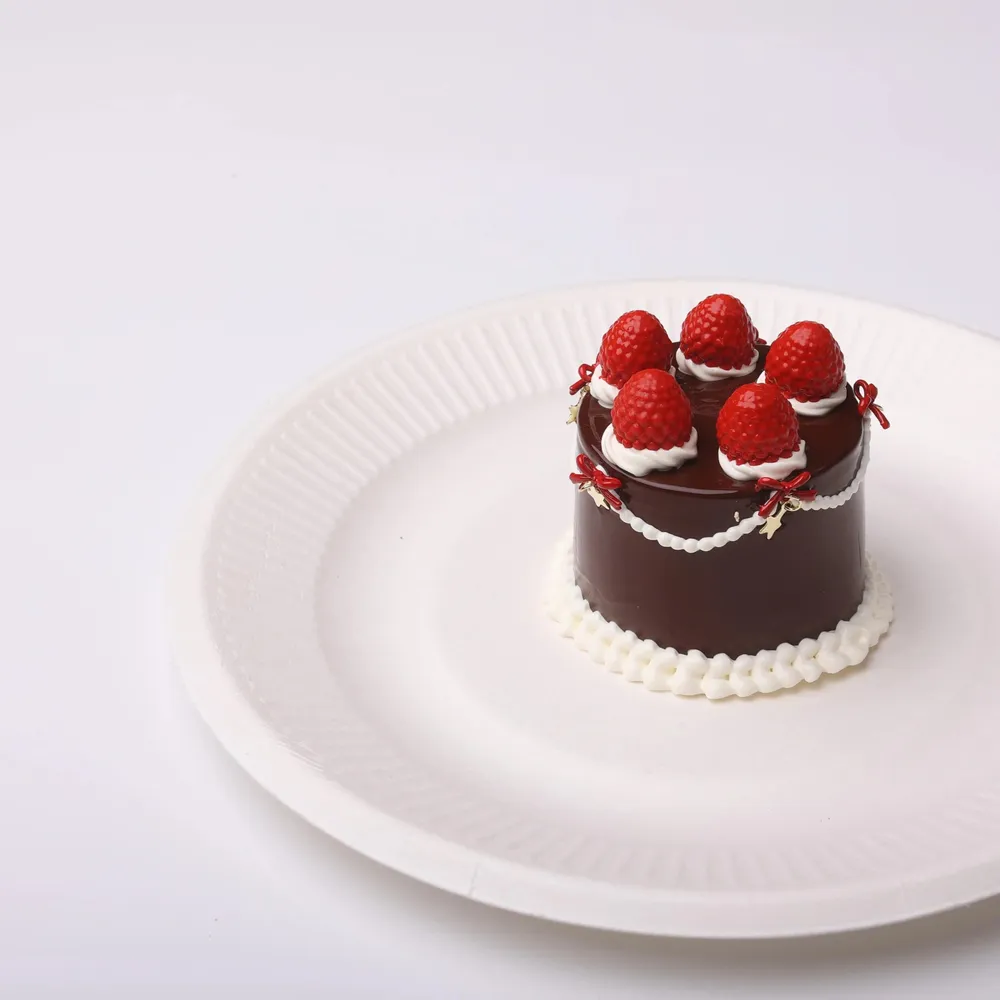【CT104】Chocolate Strawberry Mini Cake Squishy Toy — photo 4