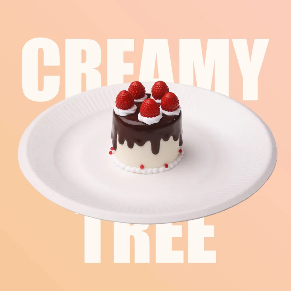 【CT106】Chocolate Drizzle Strawberry Mini Cake Squishy Toy