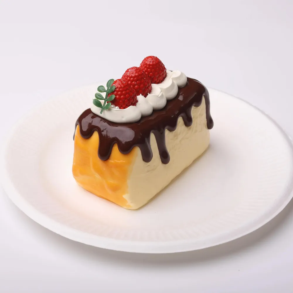 【CT108】Raspberry Basque Cake Squishy Toy — photo 2