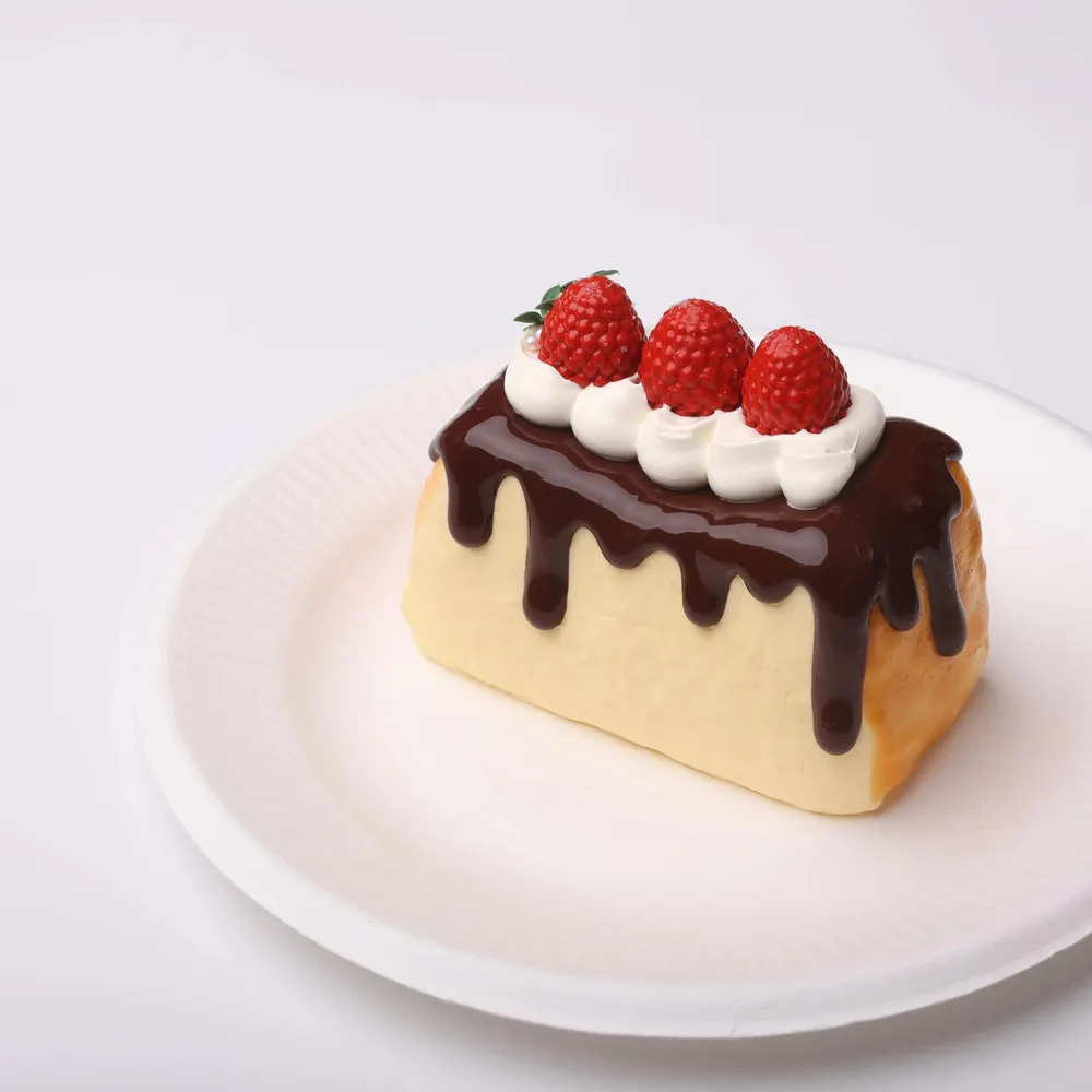 【CT108】Raspberry Basque Cake Squishy Toy — photo 4