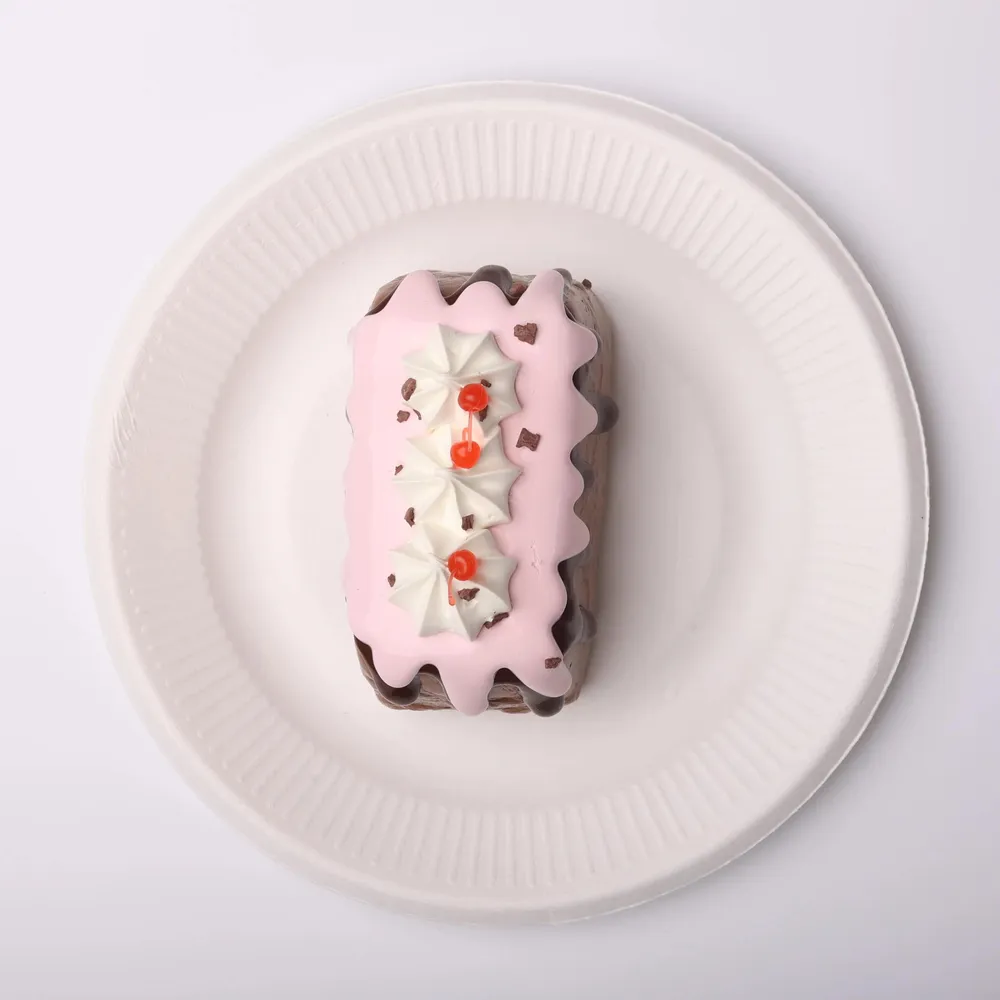 【CT109】Chocolate Sauce Basque Cake Squishy Toy — photo 3