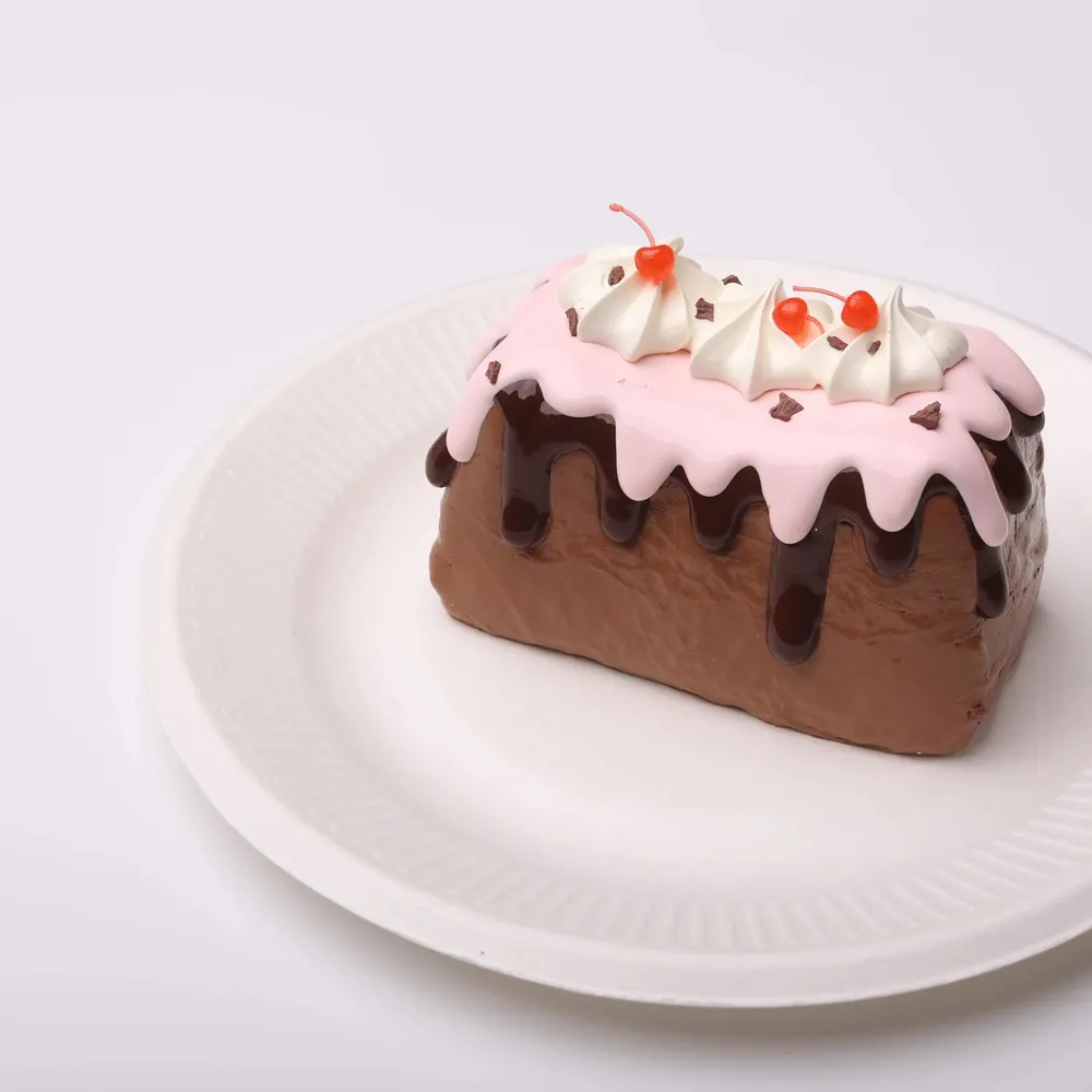 【CT109】Chocolate Sauce Basque Cake Squishy Toy — photo 4