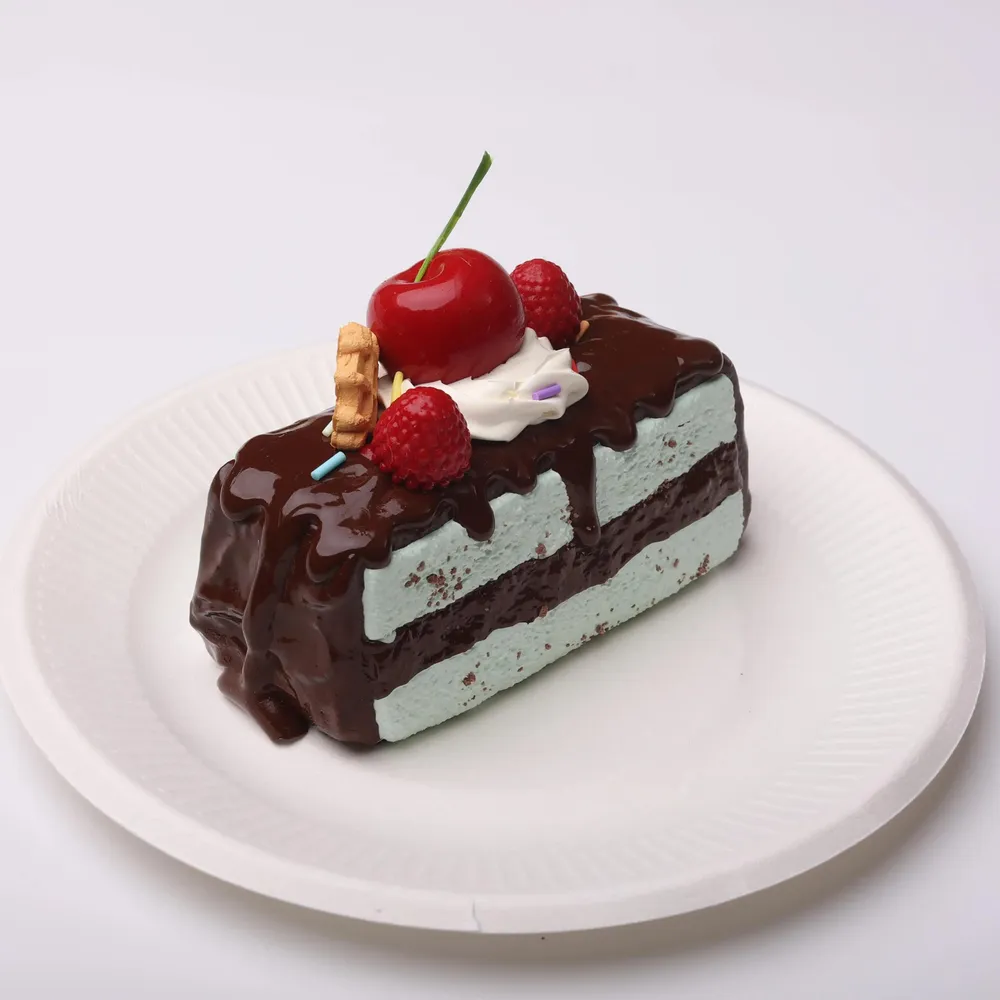 【CT111】Cherry Roll Cake Squishy Toy — photo 4