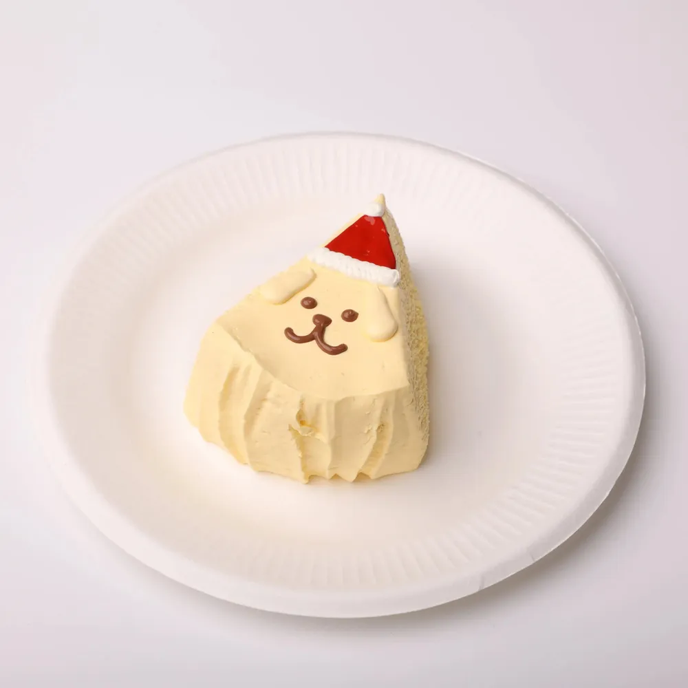 【CT125】Pompompurin Cake Slice Squishy Toy — photo 2