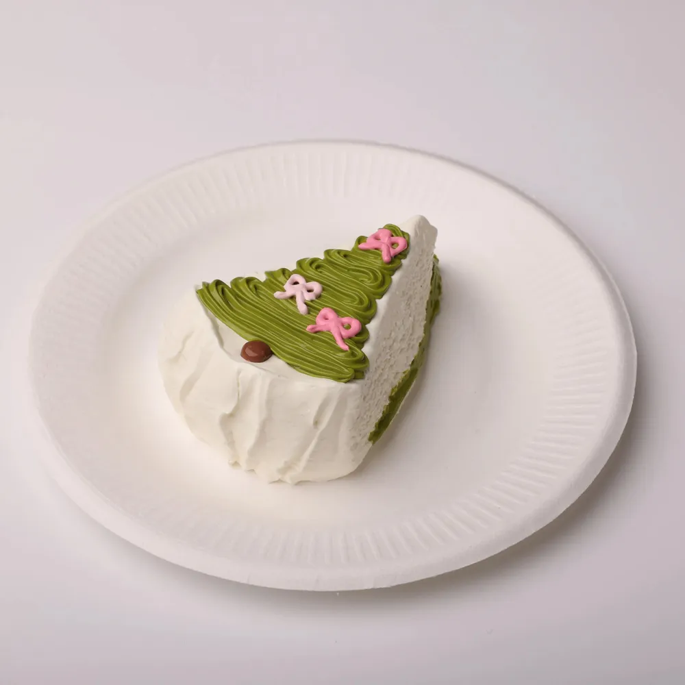 【CT126】Christmas Tree Cake Slice Squishy Toy — photo 2