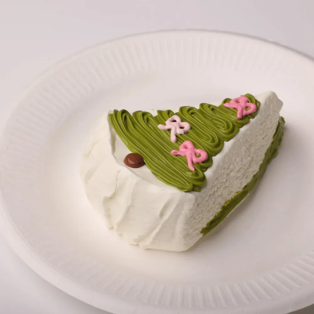 【CT126】Christmas Tree Cake Slice Squishy Toy — photo 3
