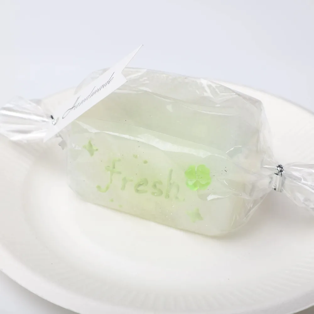 【CT146】Hand-Painted Green Candy Squishy Toy — photo 4