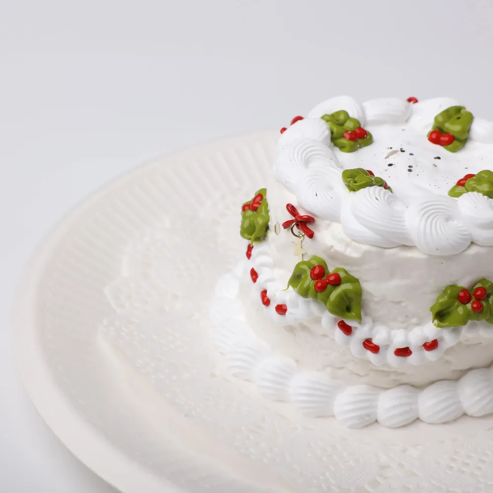 【CT150】Christmas Round Cake Squishy Toy — photo 3