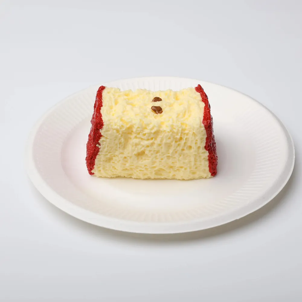 【CT157】Sliced Red Apple Squishy Toy — photo 2