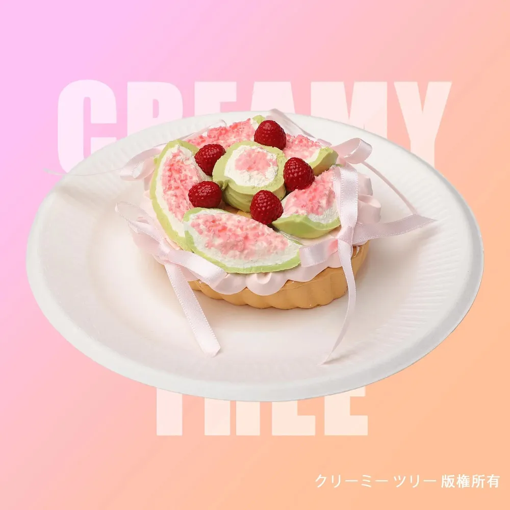 【CT170】Fig and Raspberry Tart Squishy