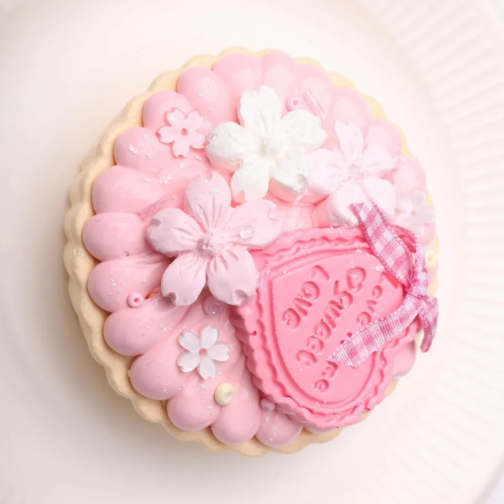 【CT186】Blossoming Raiment - Cherry Blossom Tart Squishy Toy — photo 5