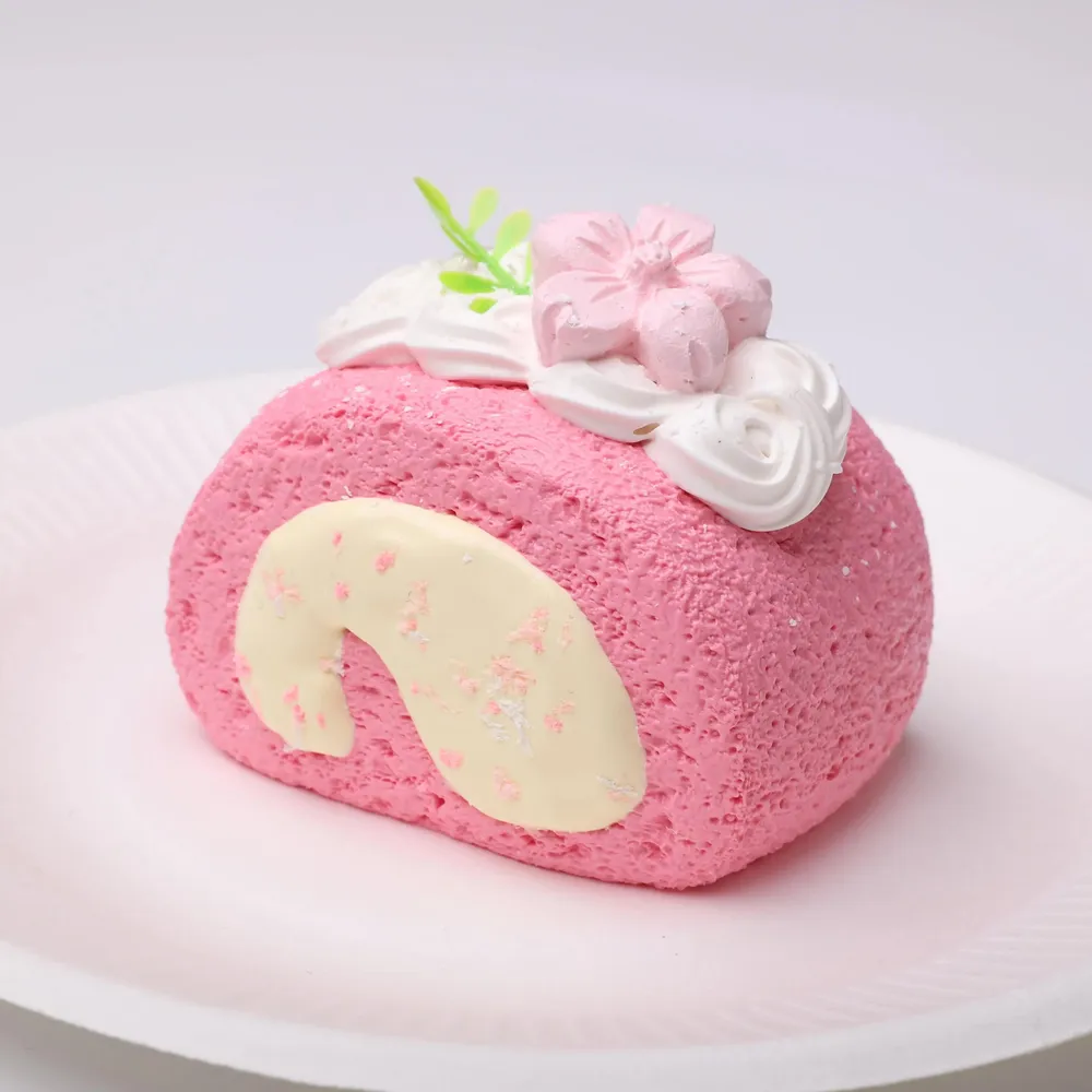 【CT187】Spring Breeze Waltz - Cherry Blossom Swiss Roll Squishy Toy — photo 5