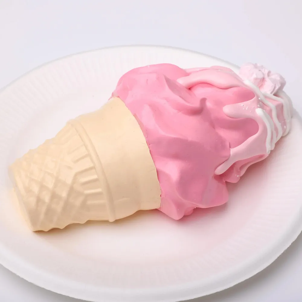 【CT190】Blush Light Snow - Cherry Blossom Ice Cream Squishy Toy — photo 4