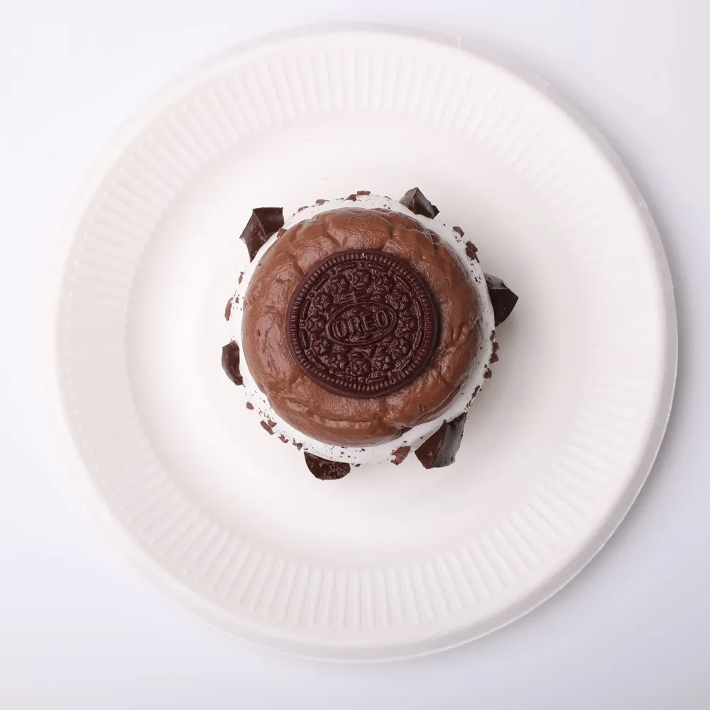【CT194】Chocolate Cream Filled Cookies Squishy Toy — photo 3