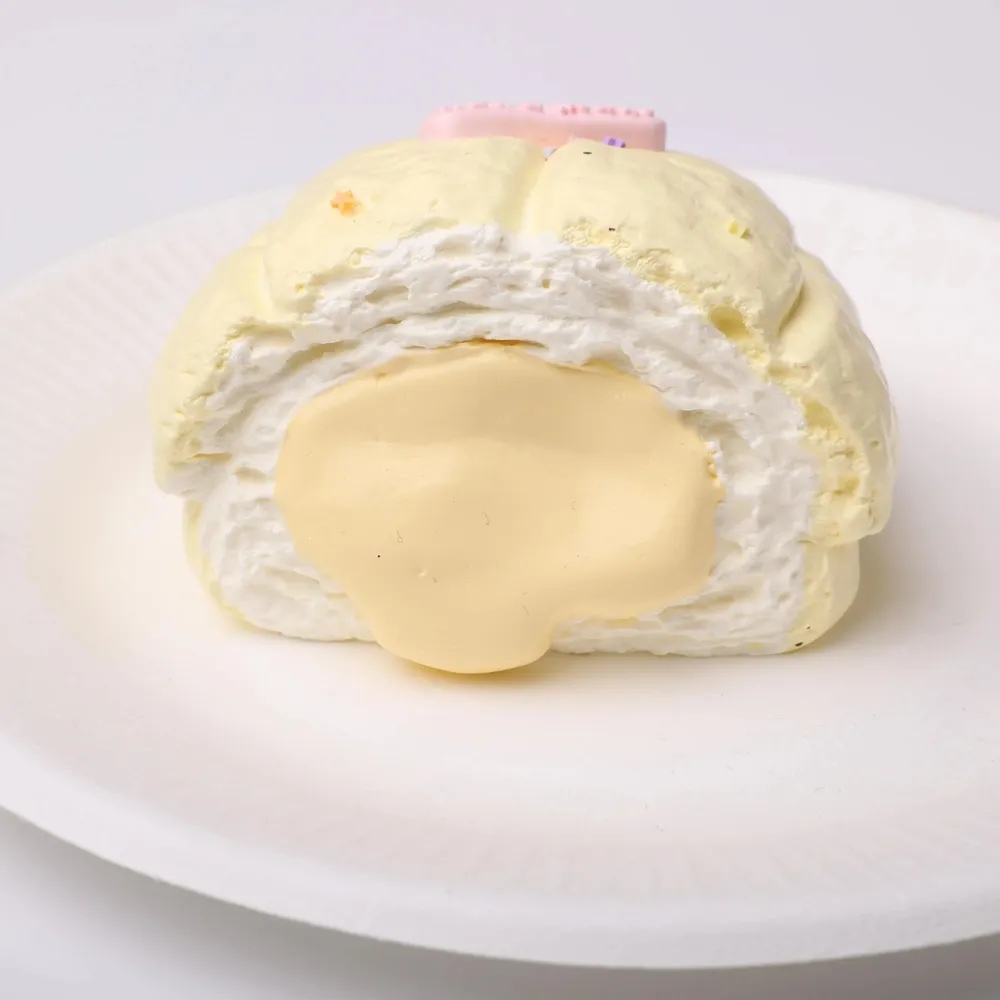 【CT199】Salted Egg Yolk Dirty Bun Squishy Toy — photo 2