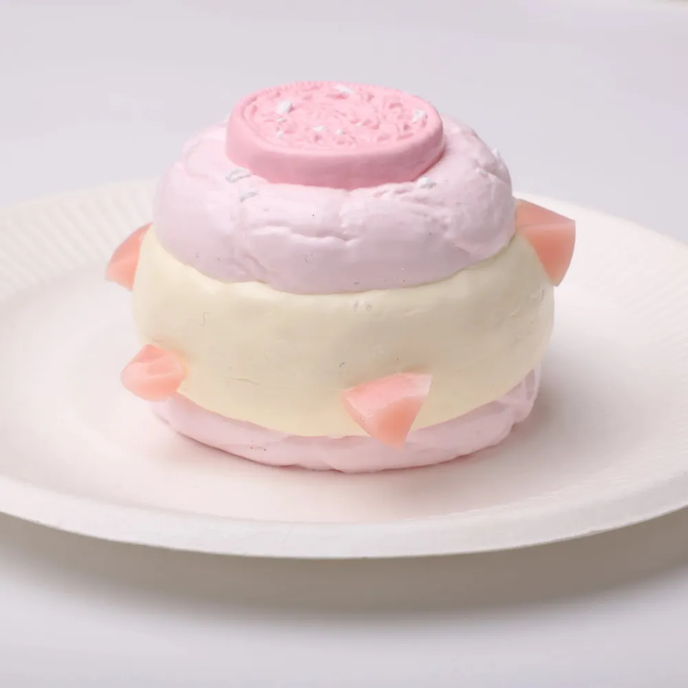 【CT202】Strawberry Cream Filled Cookies Squishy Toy — photo 5