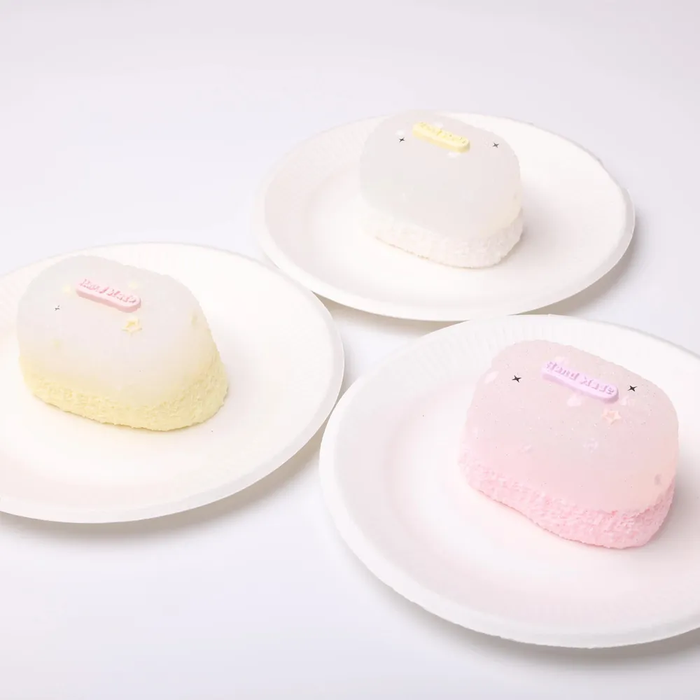 【CT207】White Rice Cracker Squishy Toy — photo 6