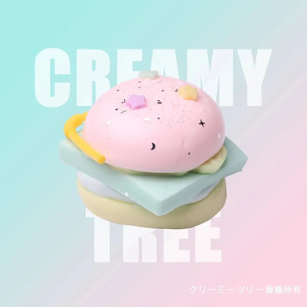 【CT210】Spring Day Burger Squishy Toy