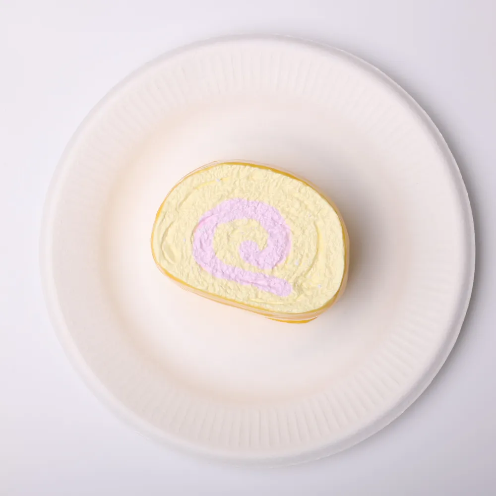 【CT223】Pink Swiss Roll Squishy Toy — photo 3