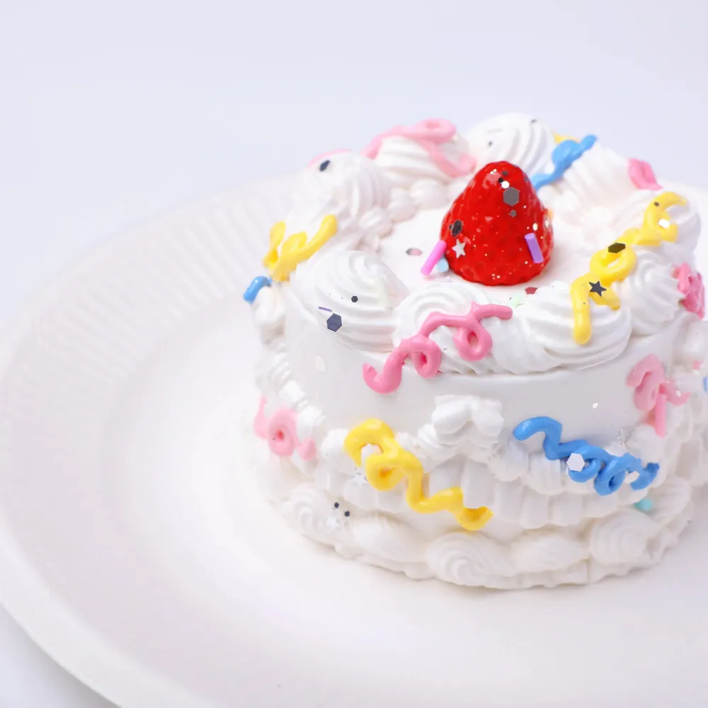 【CT227】Rainbow Frosting Cake Squishy Toy — photo 2