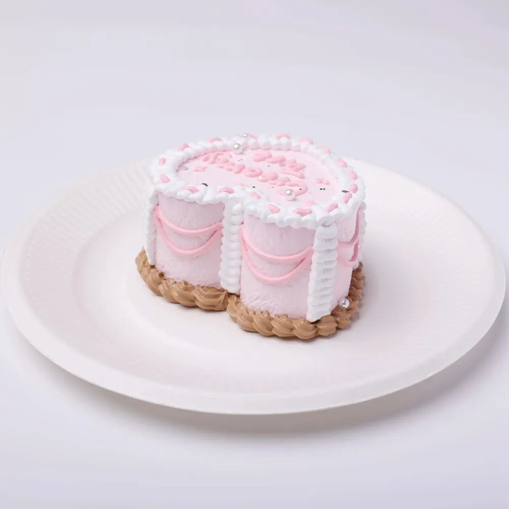 【CT235】Creamy Tree Pink Heart Piping Cake Squishy Toy — photo 2