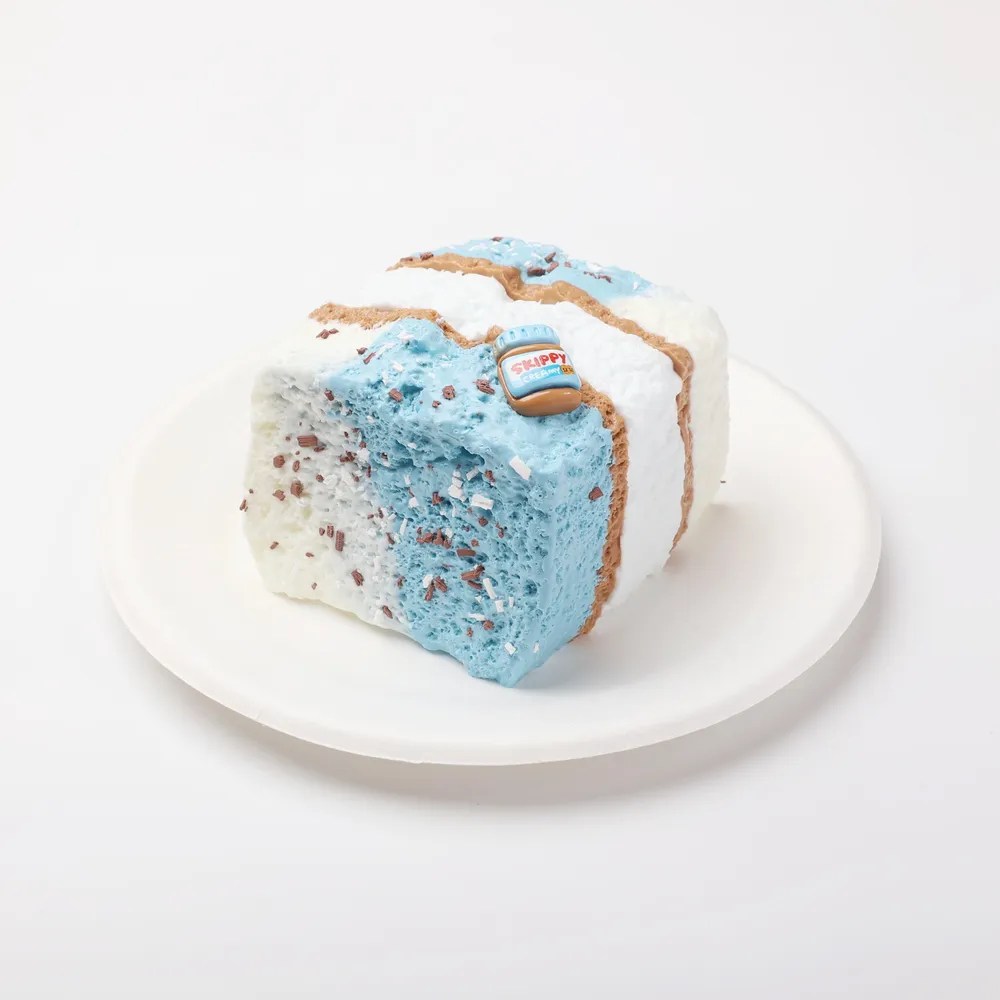 【CT256】Sea Salt Large Toast Squishy Toy — photo 2