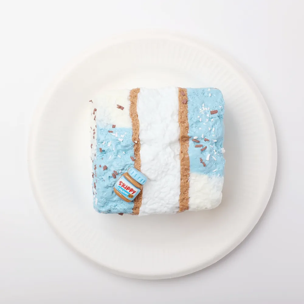 【CT256】Sea Salt Large Toast Squishy Toy — photo 3