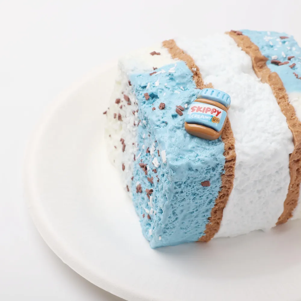 【CT256】Sea Salt Large Toast Squishy Toy — photo 4