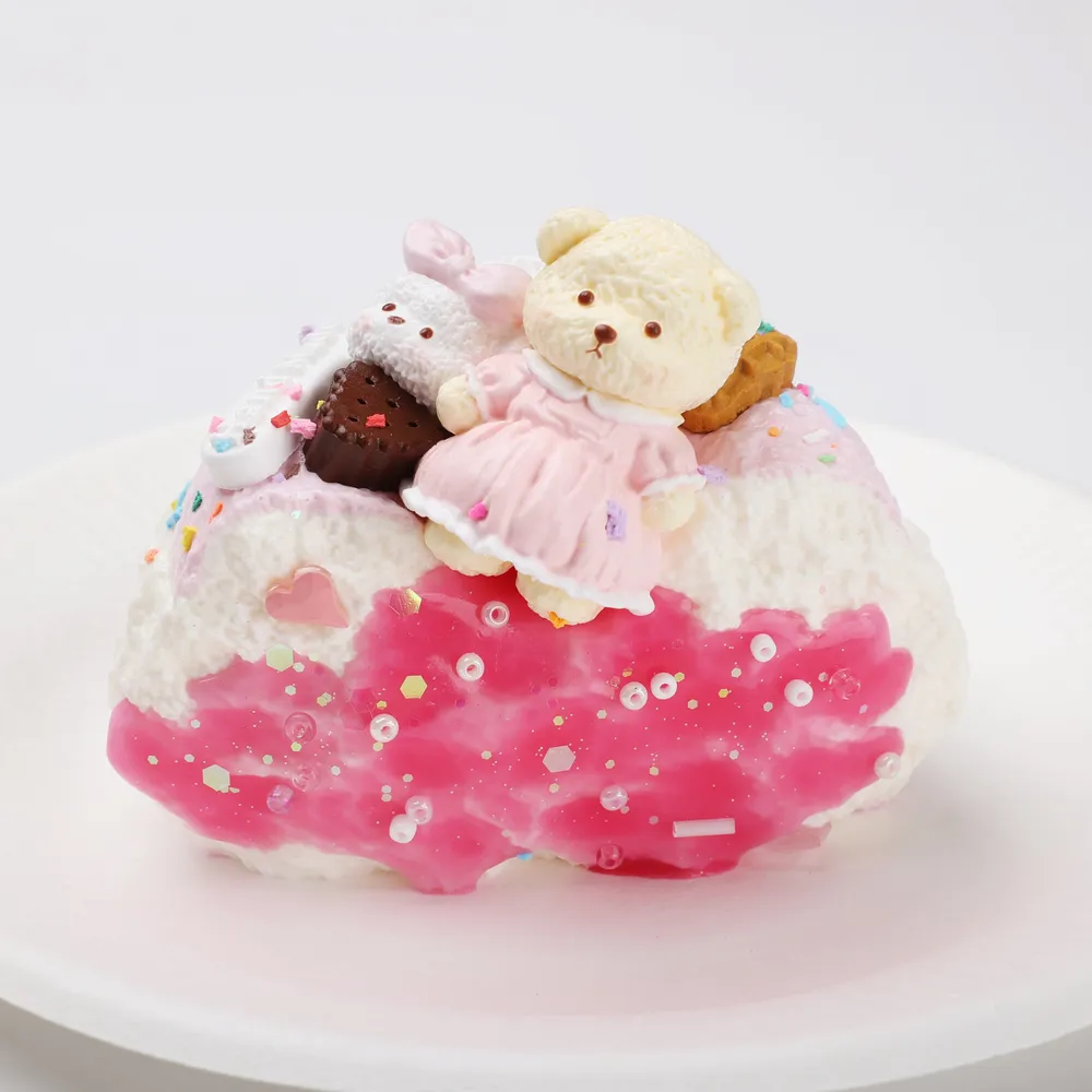 【CT261】Bear Wedding Cake (Bride Bear) Squishy Toy — photo 2