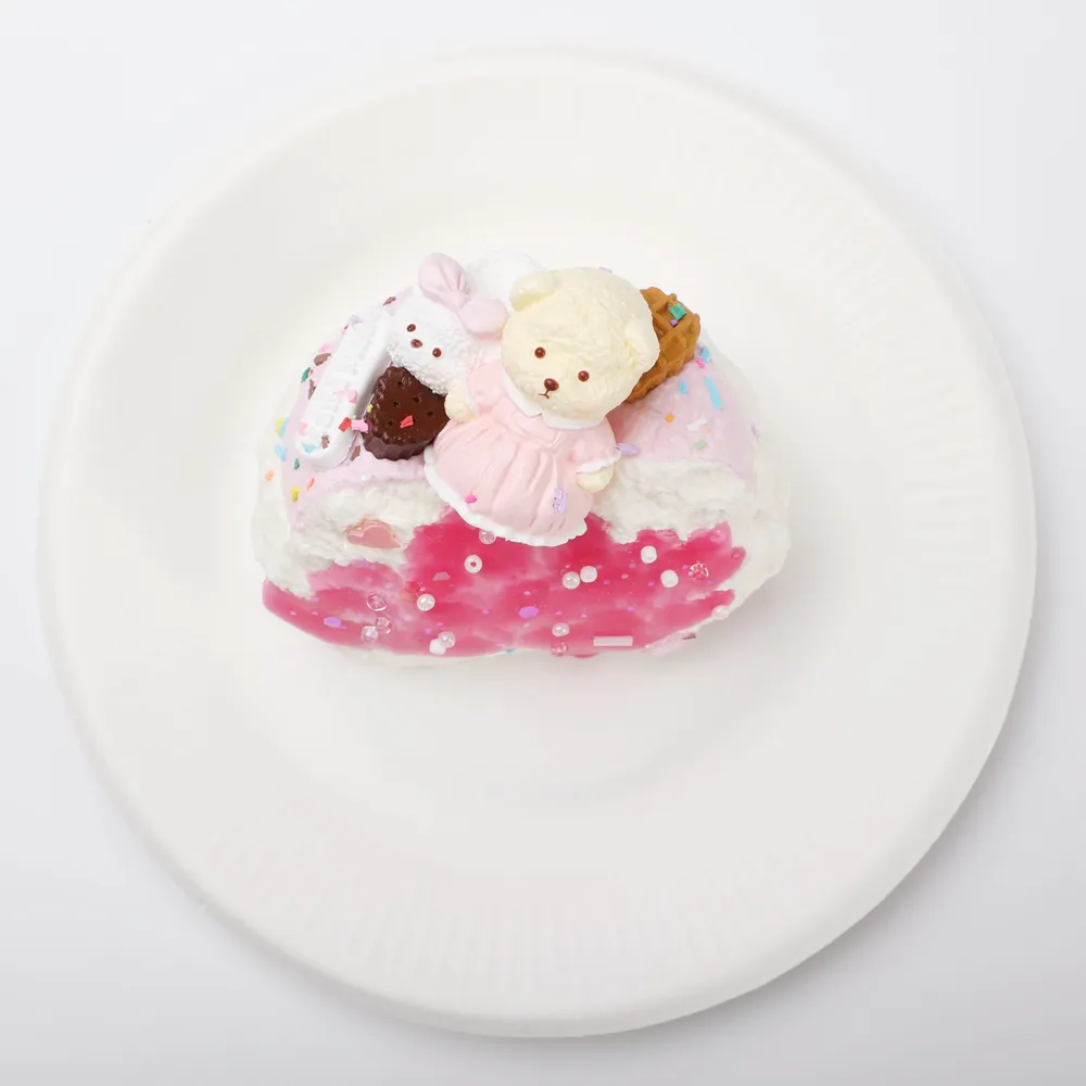 【CT261】Bear Wedding Cake (Bride Bear) Squishy Toy — photo 3