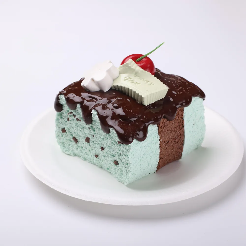 【CT266】Mint Chocolate Toast Squishy Toy — photo 2