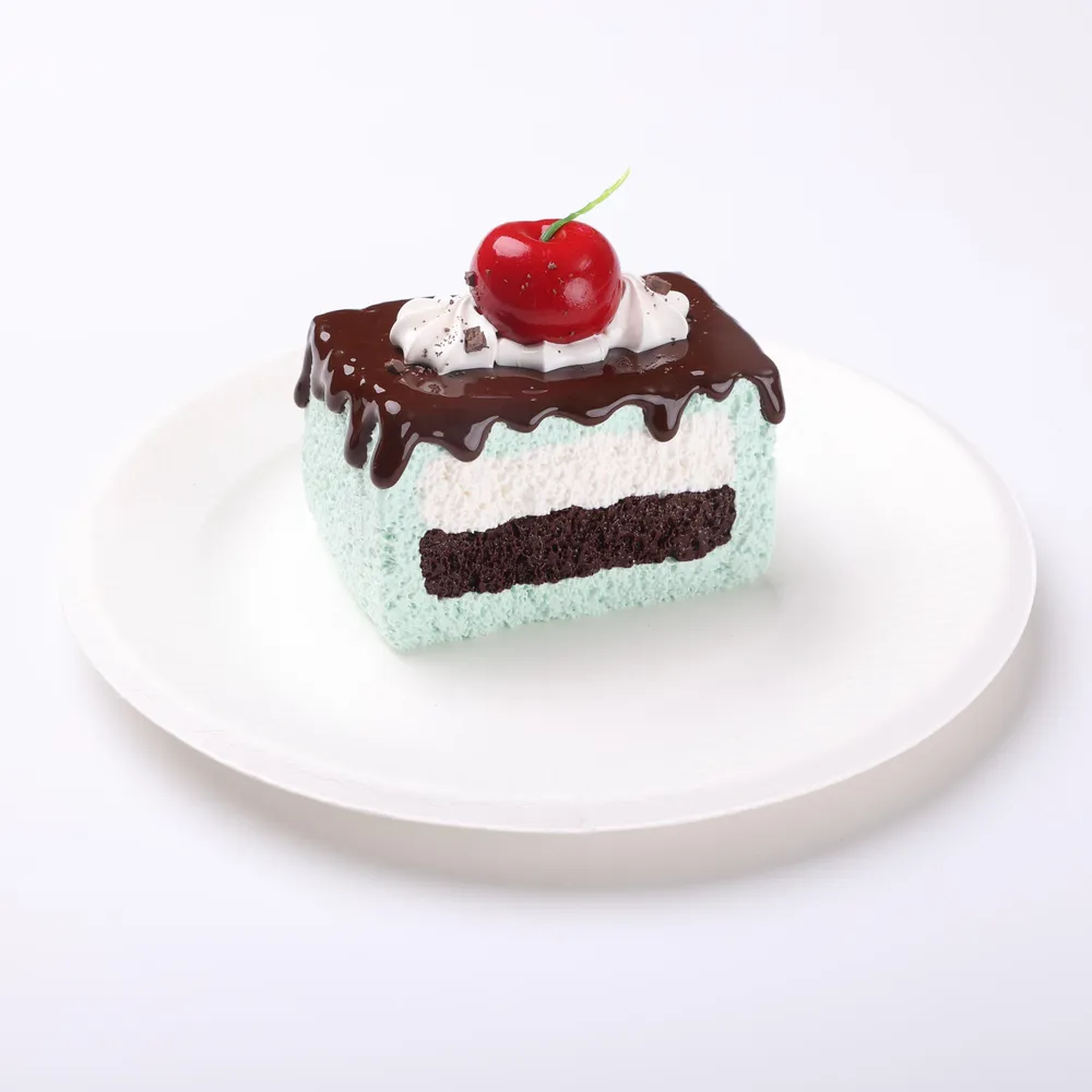 【CT267】Mint Chocolate Square Cake Squishy Toy — photo 2