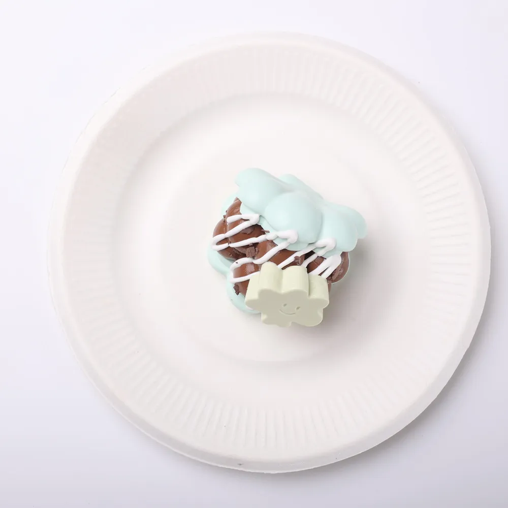【CT268】Mint Chocolate Macaron Squishy Toy — photo 5