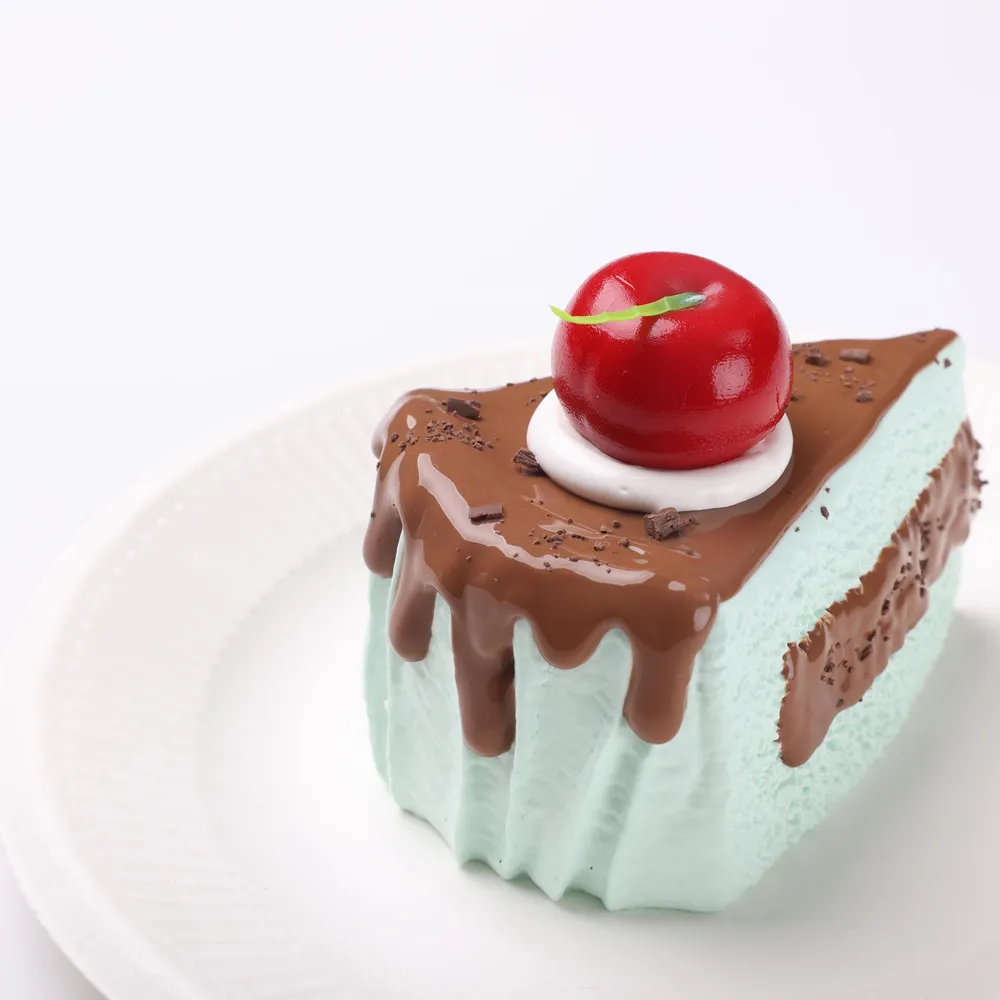【CT270】Mint Chocolate Slice Cake Squishy Toy — photo 5
