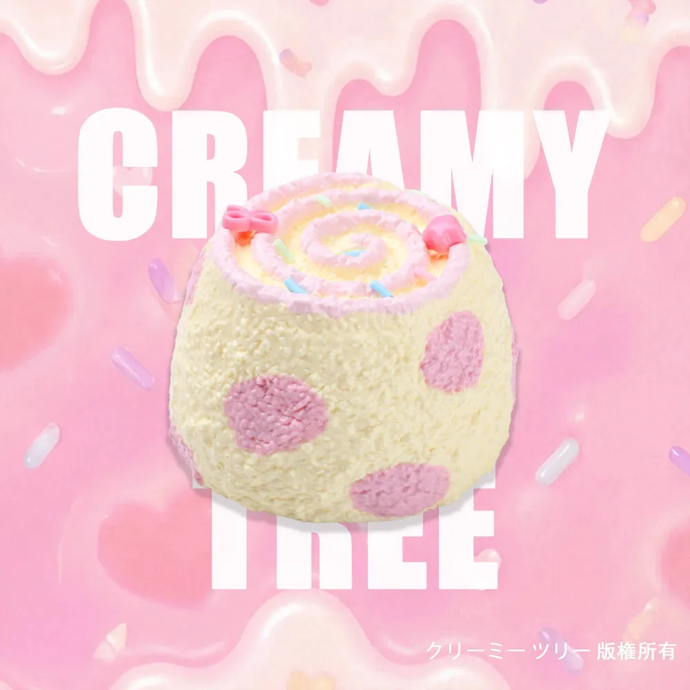 【CT288】Spotty Pudding Squishy Toy