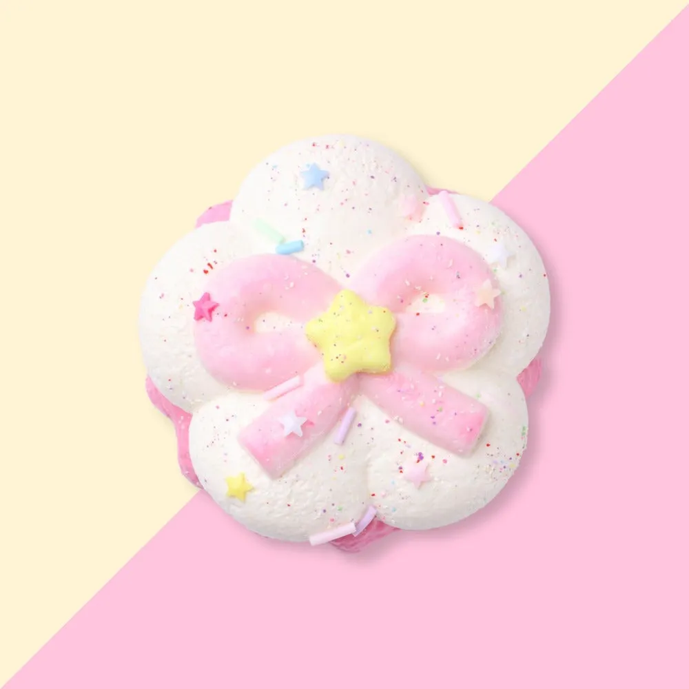 【CT291】Ribbon Flower Cream Tart Squishy Toy — photo 2