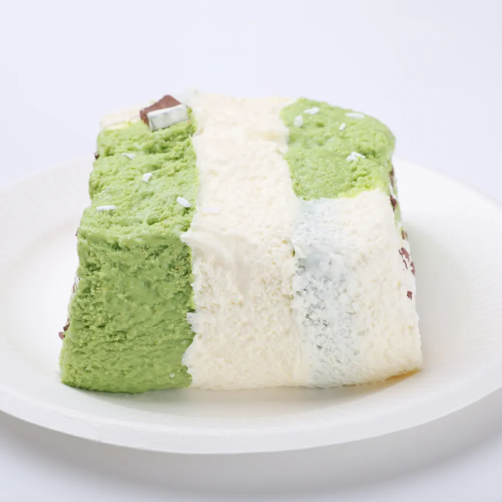 【CT296】Matcha Milk Toast Squishy Toy — photo 4
